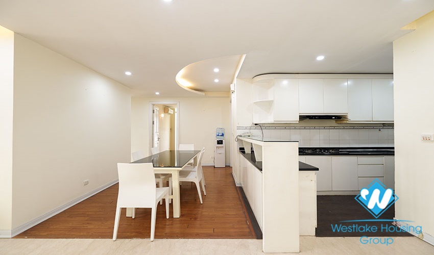 Apartment renting in Ciputra, Hanoi with 4 bedrooms and fully furnished